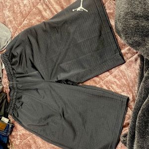 Grey Jordan basketball shorts